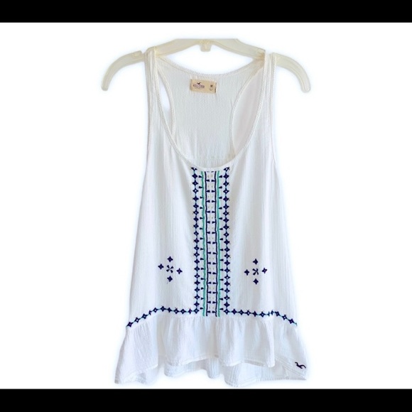 Hollister Razor Back Tank Top Sz M - Picture 2 of 4